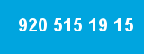 920 515 19 15